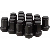 LUG NUTS BLACK POL 3/8
