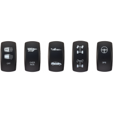 DASH SWITCH ROCKER FACES 5/PK X3 REPLACEMENT