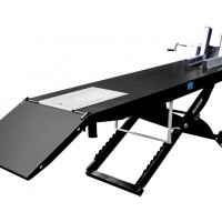 PNEUMATIC  MOTORCYCLE LIFT W/ REAR DROP PANEL  1000 LBS.