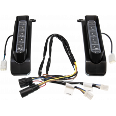 SADDLEBAG FILLER LED INSERTS BLACK SADDLEBAG FILLER LED INSERTS BLACK