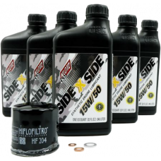 SIDEXSIDE OIL CHANGE KIT 15W50 /W OIL FILTER YAM