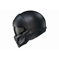 COVERT 2 OPEN-FACE HELMET MATTE BLACK 2X