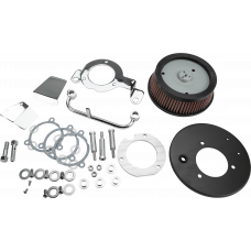 M8 ROUND HI PERFORM CHROME A/C AND BREATHER KIT