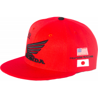HONDA HAT FACTORY SNAPBACK RED