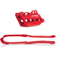 CHAIN GUIDE SLIDER KIT RED