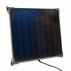 17 WATT MOUNTABLE SOLAR PANEL W/ BUILT IN CONTROLLER