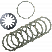 ARAMID CLUTCH FRICTION SET WITH HD DIAPHRAM SPRING