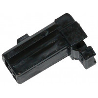 AMP 040 2-WIRE PLUG HOUSING HD# 72912-01BK