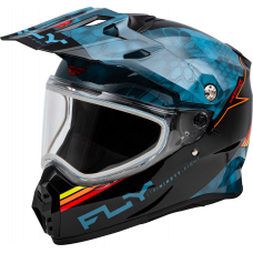 TREKKER CW CONCEAL HELMET DUAL SHLD SLATE/BLACK/RED 2X