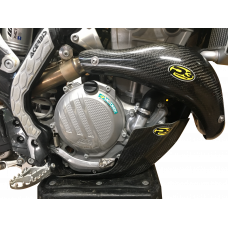 HEAT SHIELD CARBON STK PIPE KTM/HUS
