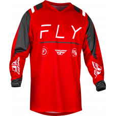 F-16 JERSEY RED/CHARCOAL/WHITE XL