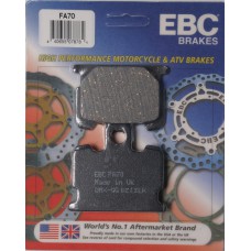 BRAKE PADS FA70 ORGANIC