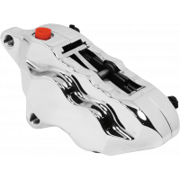 4 PISTON FRONT CALIPER L/H CHROME 00-UP W/ 11.5
