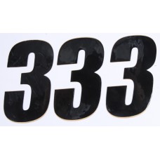 NUMBER 3 BLACK 4