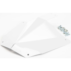 SKID PLATE WHITE FOR GEN5 FRONT BUMPER S/M