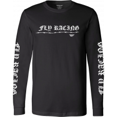 FLY BARBED WIRE L/S BLACK 2X