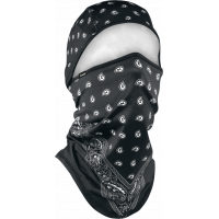 SPORTFLEX CONVERTIBLE BALACLAVA BLACK PAISLEY