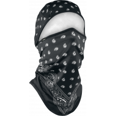 SPORTFLEX CONVERTIBLE BALACLAVA BLACK PAISLEY SPORTFLEX CONVERTIBLE BALACLAVA BLACK PAISLEY