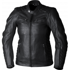 LADIES ROADSTER AIR CE JACKET BLACK LEATHER 2XL
