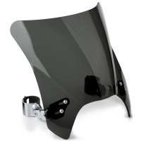 MOHAWK WINDSHIELD DARK TINT CHROME HARDWARE