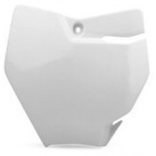 FRONT NUMBER PLATE WHITE