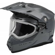 TREKKER CW SOLID HELMET ELEC SHLD GREY 2X