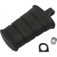 KICKPEDAL BLACK W/BLK SWIVEL
