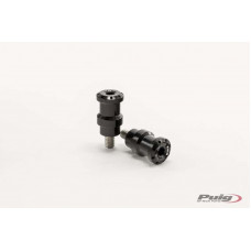 SWINGARM SPOOLS HI-TECH 8MM BLACK 2/PK