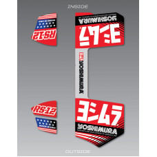 RS-12 MUFFLER DECAL SET RS-12 MUFFLER DECAL SET
