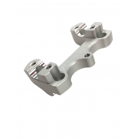 HANDLEBAR RISER SILVER BMW