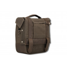 SINGLE SADDLEBAG DARK OAK
