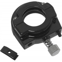 THROTTLE CLAMP SINGLE CABLE SCREW IN GLOSS BLACK