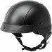HH-75 HALF HELMET MATTE BLACK LG