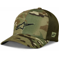 RECON CAMO TRUCKER HAT GREEN CAMO