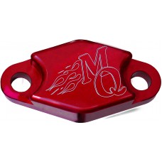 BRAKE BLOCK OFF PLATE (RED)