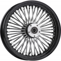 RR 48-SPK BLACK 16X3.5 BT/XL-HUB 3/4