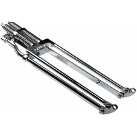 SPRINGER FORK TAPERED LEG +6 CHROME