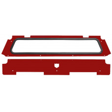 REAR WINDSHIELD PERFORMANCE RED