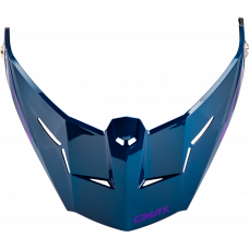 MD-74 VISOR W/SCREWS SPECTRE BLUE/PINK/PURPLE