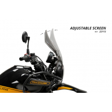 WINDSCREEN TOUR ADJUSTABLE CLEAR ROY