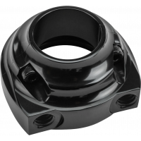 THROTTLE HOUSING DUAL CABLE THREAD IN, BLACK