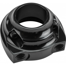 THROTTLE HOUSING DUAL CABLE THREAD IN, BLACK