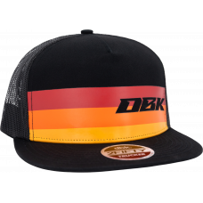 SUNDAY STRIPE 2FIFTY TRUCKER BLACK SNAPBACK HAT