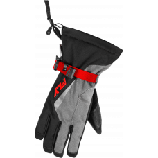 TITLE GAUNTLET GLOVES RED/LIGHT GREY/BLACK 2X