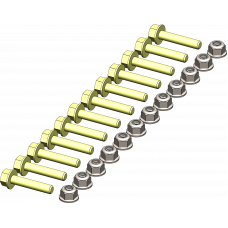 KFI-UHMW WEAR BAR HARDWARE KIT