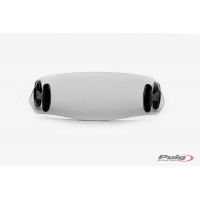 VISOR MULTI-ADJUSTABLE CLIP-ON SMOKE 95X255MM
