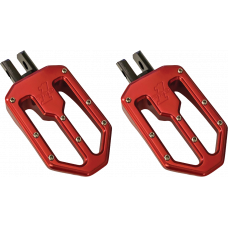 PRO ONE M8 PEG MOTO V2 RED ANODIZE