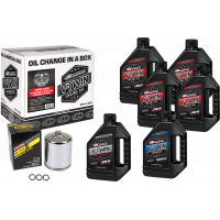 V-TWIN SYN OIL CHANGE KIT TC CHROME FILTER