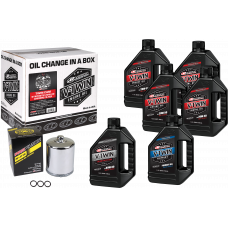 V-TWIN SYN OIL CHANGE KIT TC CHROME FILTER