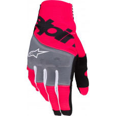 TECHSTAR GLOVES BLACK/PINK FLUO LG